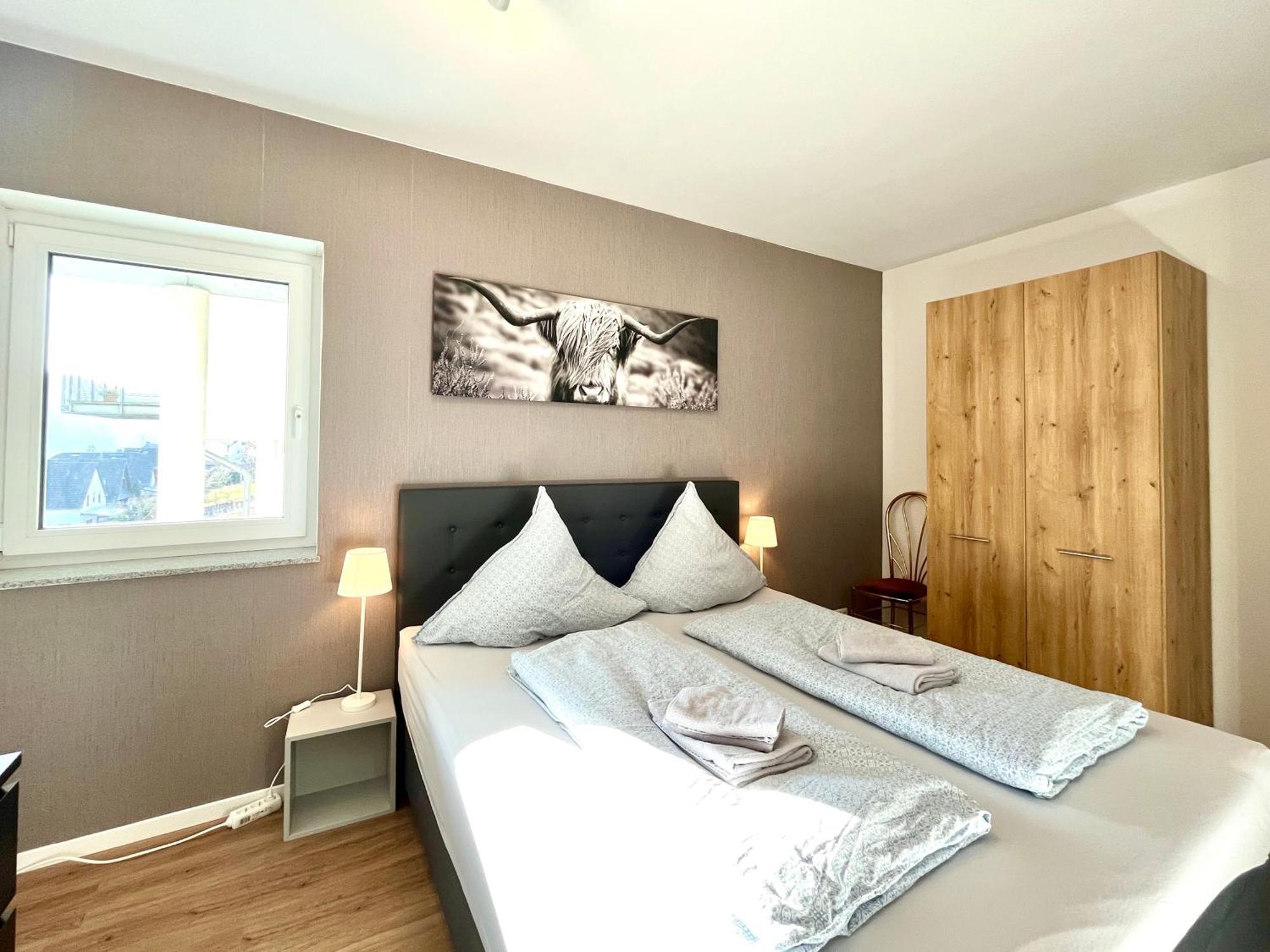 Ferienwohnung Moseltraum, 1-6 Pers, Mit 3 Schlafzimmer Und Panoramabalkon Mueden Exterior photo