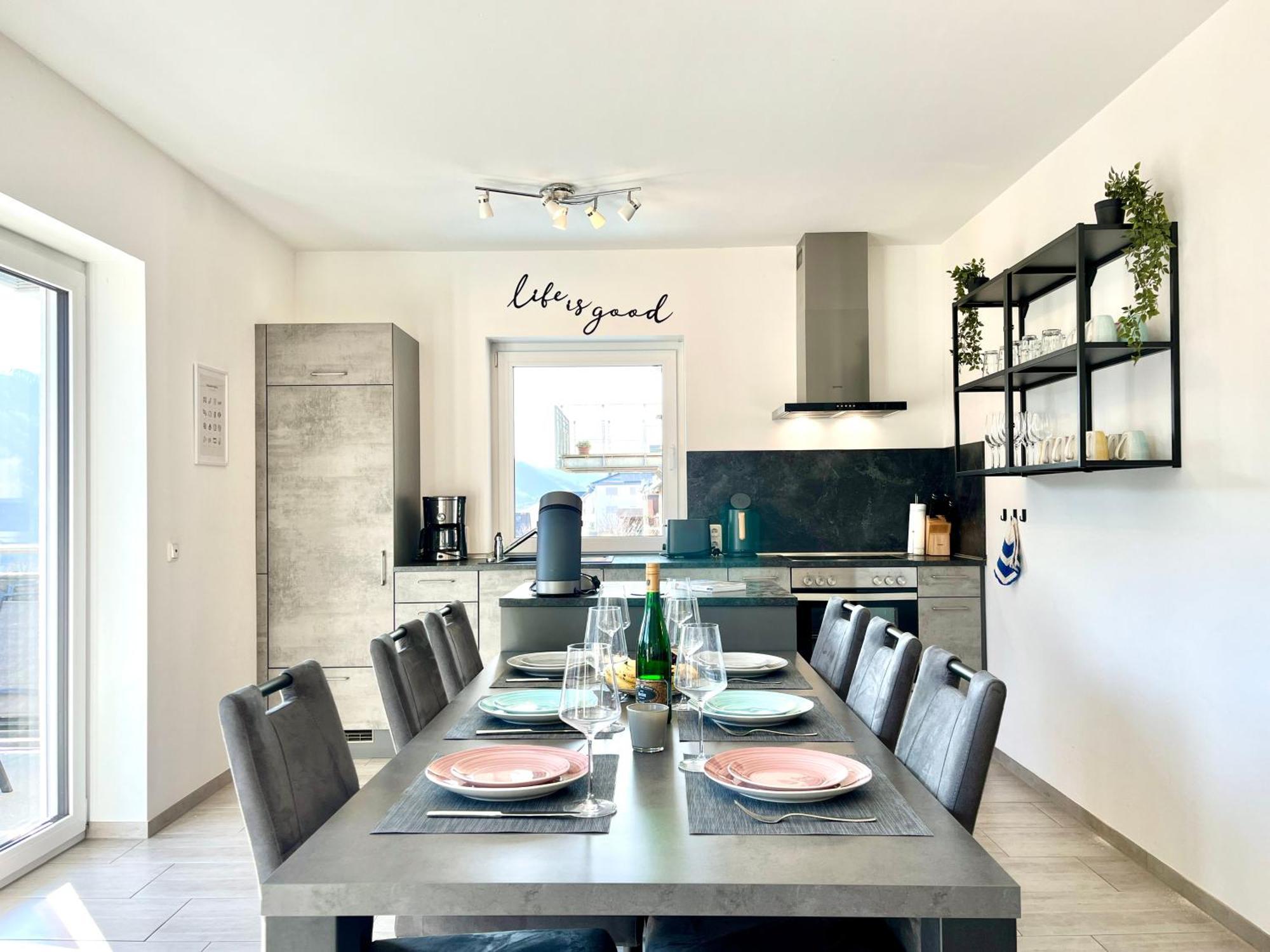 Ferienwohnung Moseltraum, 1-6 Pers, Mit 3 Schlafzimmer Und Panoramabalkon Mueden Exterior photo
