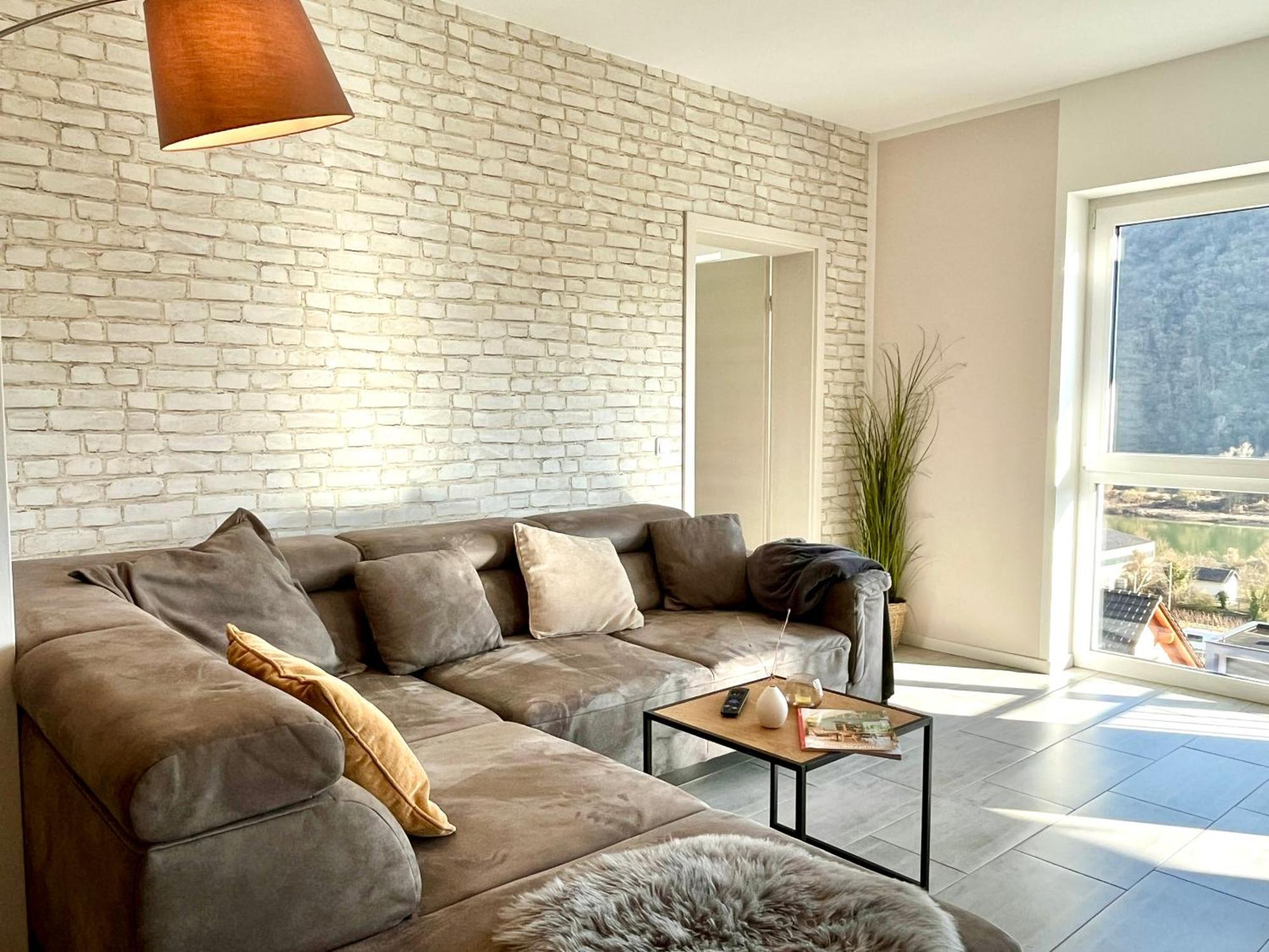 Ferienwohnung Moseltraum, 1-6 Pers, Mit 3 Schlafzimmer Und Panoramabalkon Mueden Exterior photo